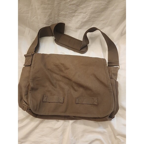 Sweetbriar Classic Vintage Messenger Bag - Original Large Field Brown - Picture 1 of 7